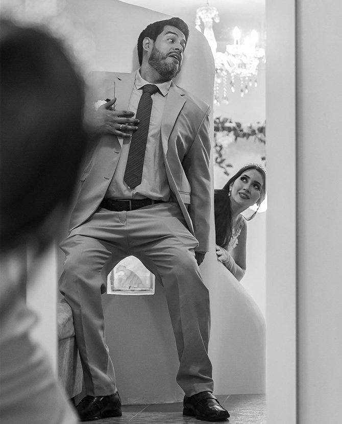 Historia de boda de Ariana y Julio